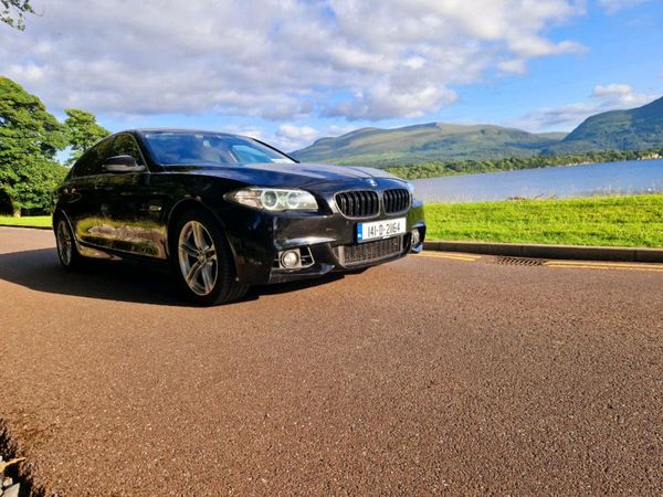 BMW 5-Series Saloon, Diesel, 2014, Black