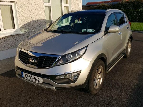 Kia Sportage SUV, Diesel, 2013, Silver