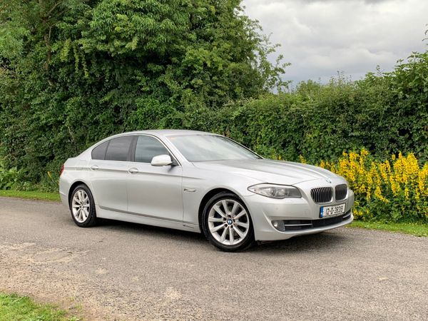 BMW 5-Series Saloon, Diesel, 2012, Silver