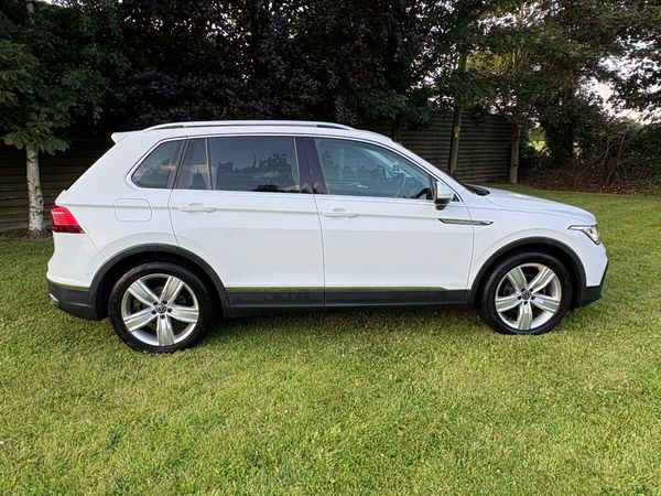 Volkswagen Tiguan SUV, Diesel, 2021, White