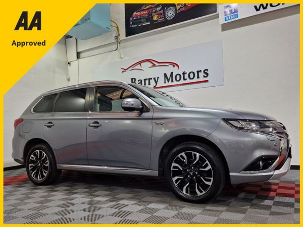 Mitsubishi Outlander SUV, Petrol Plug-in Hybrid, 2018, Grey