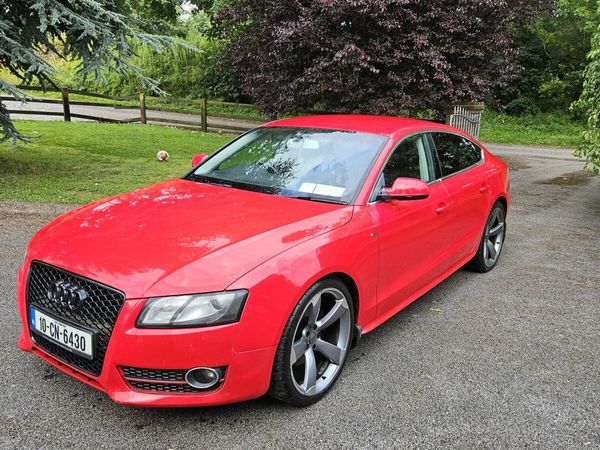 Audi A5 Hatchback, Diesel, 2010, Red