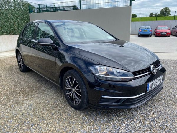 Volkswagen Golf Hatchback, Diesel, 2018, Black