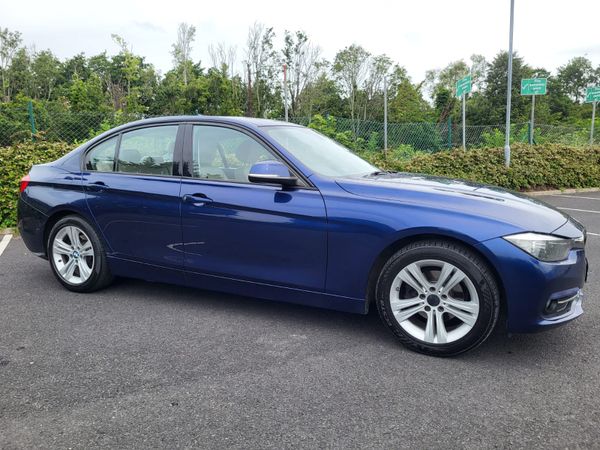 BMW 3-Series Saloon, Diesel, 2017, Blue
