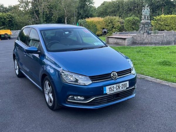 Volkswagen Polo Hatchback, Diesel, 2015, Blue