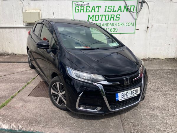 Honda Jazz Hatchback, Petrol Hybrid, 2019, Black