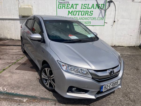 Honda Grace Saloon, Petrol Hybrid, 2015, Silver