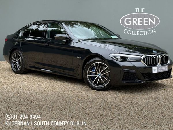 BMW 5-Series Saloon, Hybrid, 2022, Black