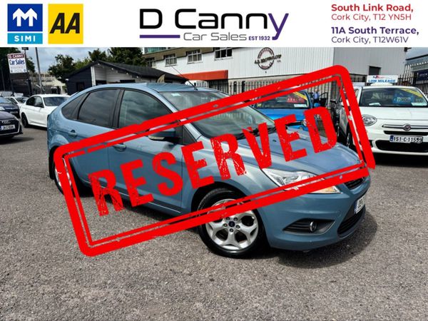 Ford Focus Hatchback, Diesel, 2009, Blue