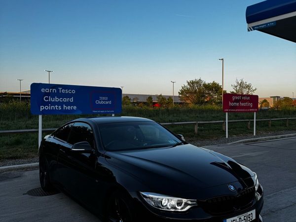 BMW 4-Series Coupe, Diesel, 2016, Black