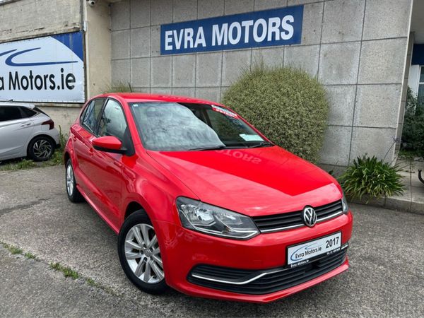 Volkswagen Polo Hatchback, Petrol, 2017, Red