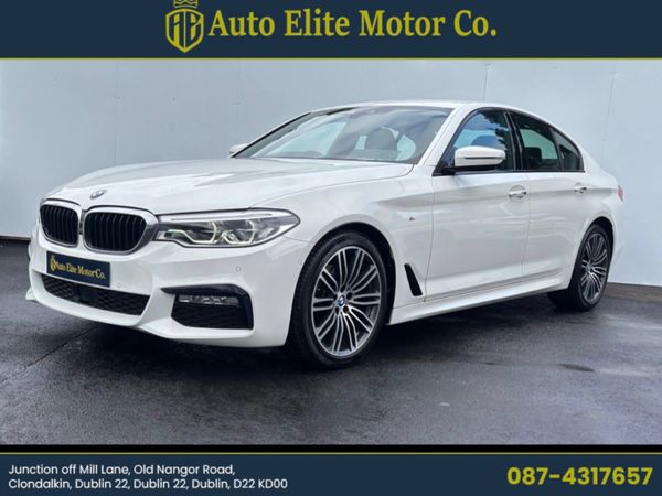 BMW 5-Series Saloon, Diesel, 2018, White