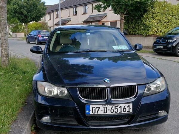 BMW 3-Series Saloon, Petrol, 2007, Blue