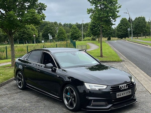 Audi A4 Saloon, Diesel, 2016, Black