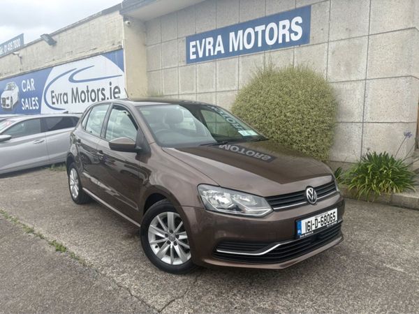 Volkswagen Polo Hatchback, Petrol, 2016, Brown