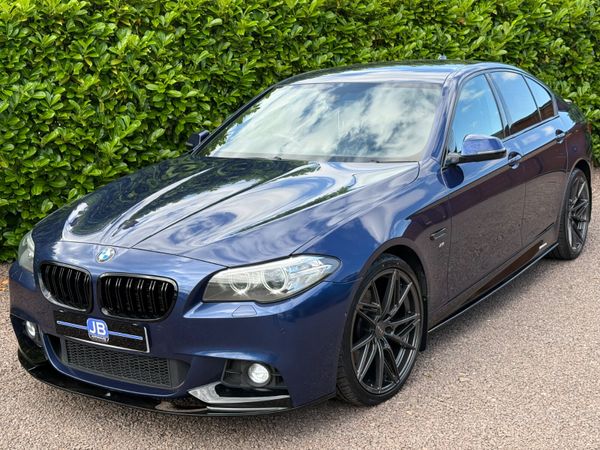 BMW 5-Series Saloon, Diesel, 2015, Blue