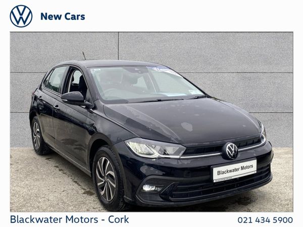 Volkswagen Polo Hatchback, Petrol, 2023, Black