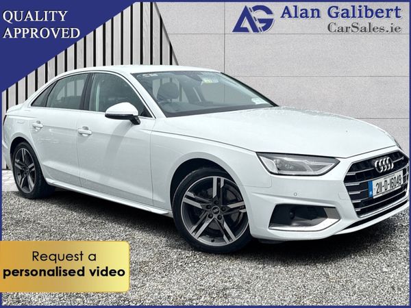 Audi A4 Saloon, Diesel, 2021, White