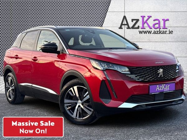Peugeot 3008 SUV, Diesel, 2022, Red