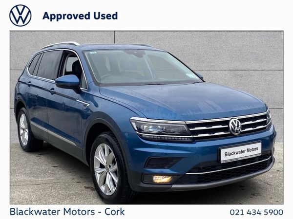 Volkswagen Tiguan Allspace SUV, Diesel, 2021, Blue