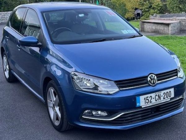 Volkswagen Polo Hatchback, Diesel, 2015, Blue