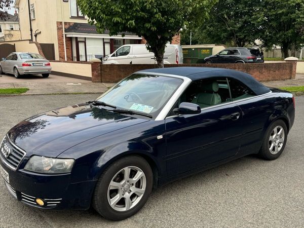 Audi A4 Convertible, Petrol, 2004, Blue