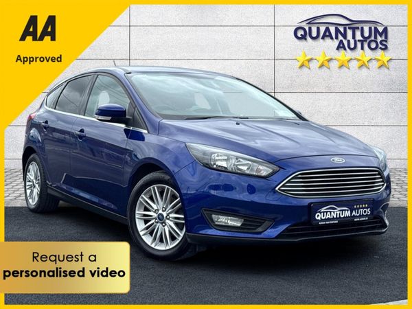 Ford Focus Hatchback, Diesel, 2017, Blue