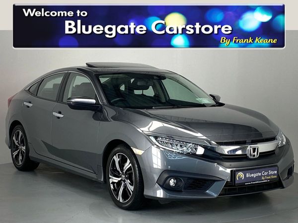 Honda Civic Saloon, Petrol, 2019, Grey