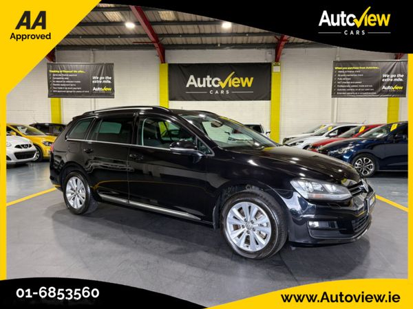 Volkswagen Golf Estate, Petrol, 2016, Black
