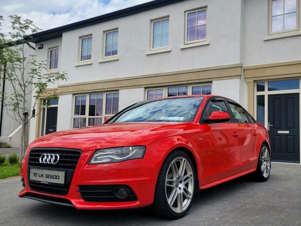 Audi A4 Saloon, Diesel, 2010, Red