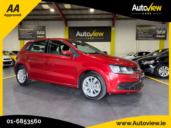 Volkswagen Polo Hatchback, Petrol, 2016, Red