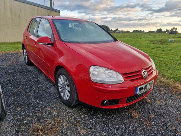 Volkswagen Golf Hatchback, Diesel, 2009, Red