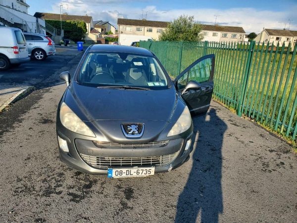 Peugeot 308 Hatchback, Diesel, 2008, Grey