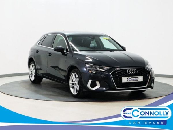 Audi A3 Hatchback, Petrol Hybrid, 2022, Grey