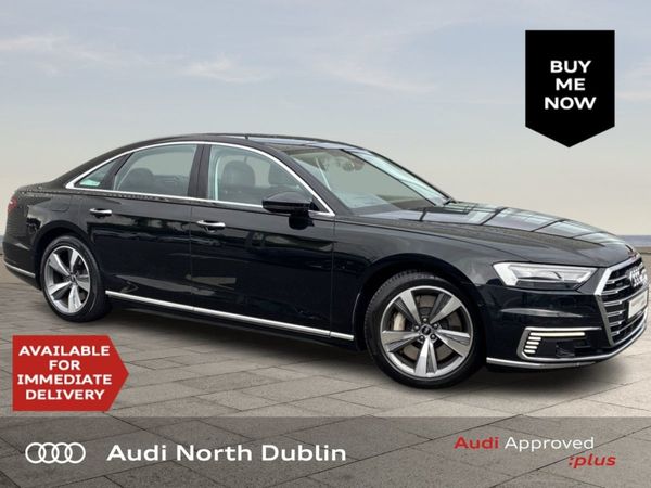 Audi A8 Saloon, Petrol Plug-in Hybrid, 2022, Black