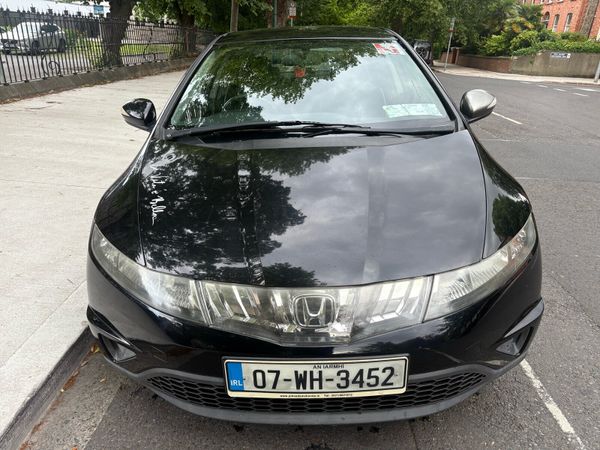 Honda Civic Hatchback, Petrol, 2007, Black