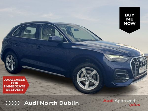 Audi Q5 SUV, Petrol Plug-in Hybrid, 2022, Blue