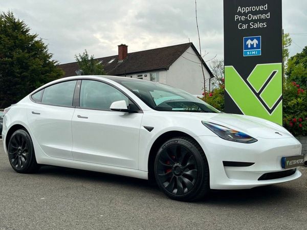 Tesla Model 3 Saloon, Electric, 2022, White