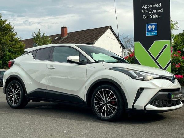 Toyota C-HR Hatchback, Petrol Hybrid, 2020, White