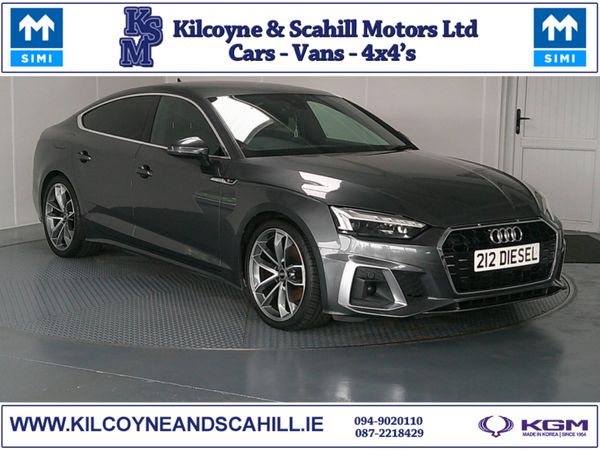 Audi A5 Coupe, Diesel Hybrid, 2021, Grey