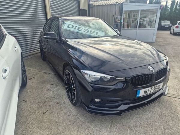 BMW 3-Series Saloon, Diesel, 2016, Black