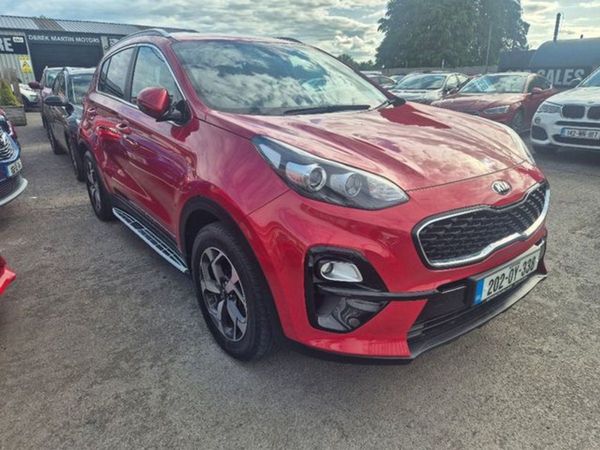 Kia Sportage MPV, Diesel, 2020, Red