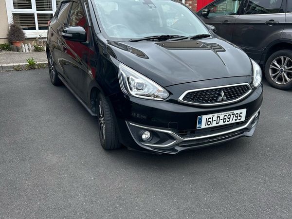 Mitsubishi Mirage Hatchback, Petrol, 2016, Black