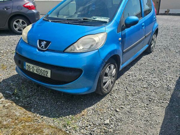 Peugeot 107 Hatchback, Petrol, 2006, Blue