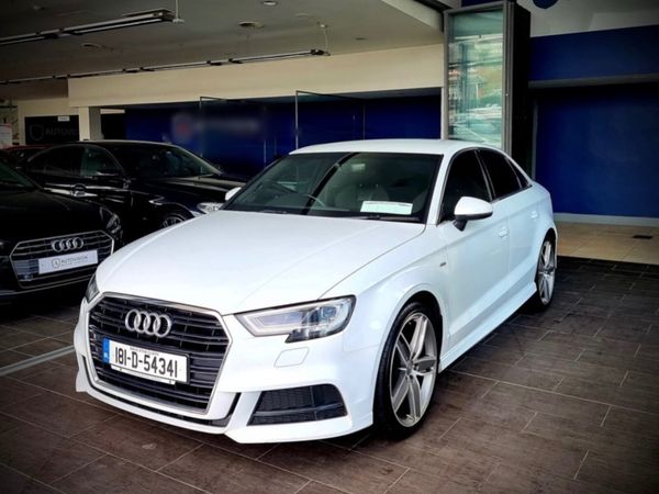 Audi A3 Saloon, Diesel, 2018, White
