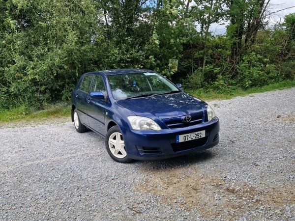 Toyota Corolla Hatchback, Petrol, 2007, Blue