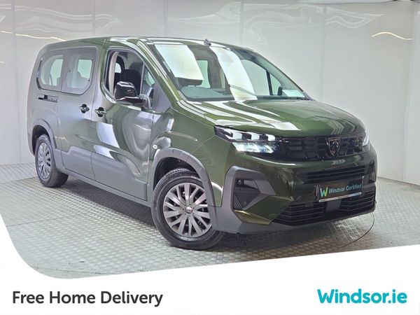 Peugeot Rifter MPV, Electric, 2024, Green