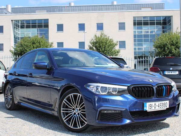 BMW 5-Series Saloon, Diesel, 2019, Blue