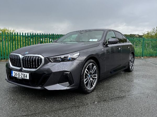 BMW 5-Series Saloon, Petrol Plug-in Hybrid, 2024, Grey