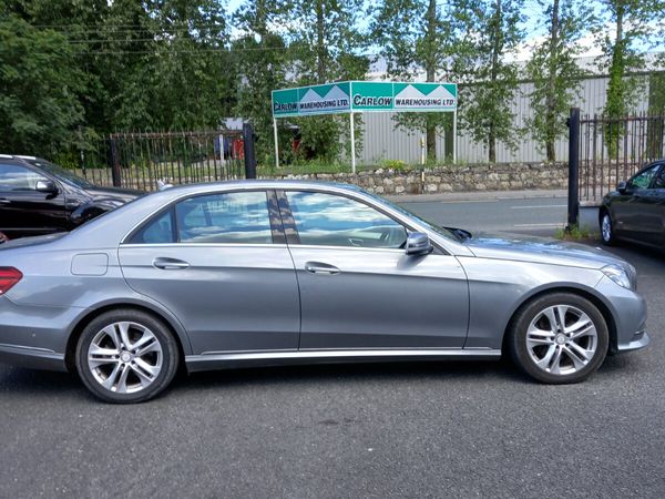 Mercedes-Benz E-Class Saloon, Diesel Hybrid, 2014, Silver